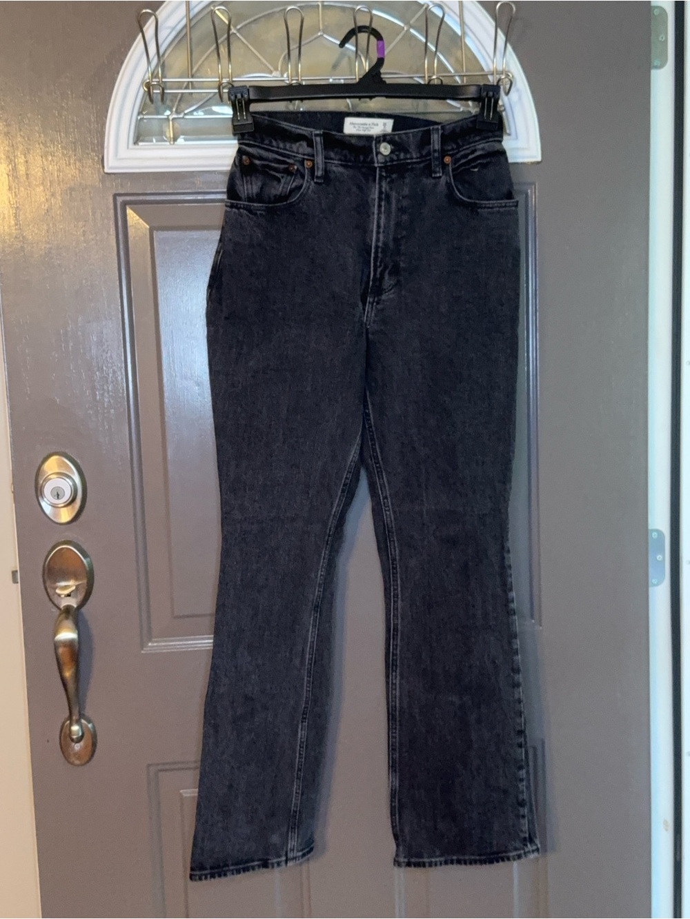 Abercrombie’s & Fitch Straight Leg Jeans - Black Wash